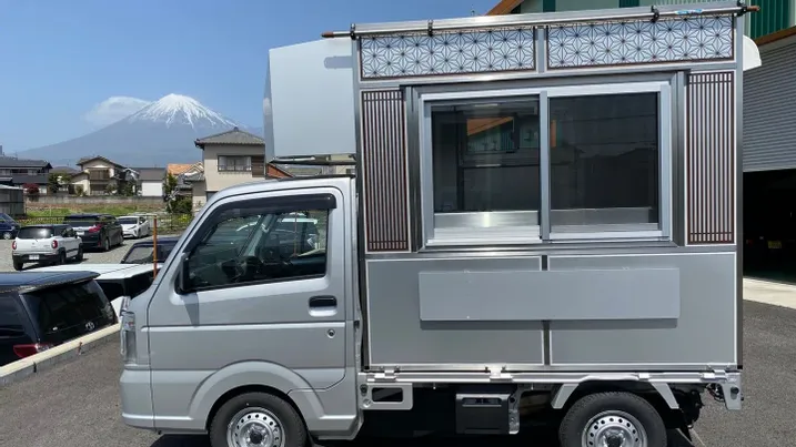 麻の葉模様のキッチンカー 様｜hacobo 製作実績