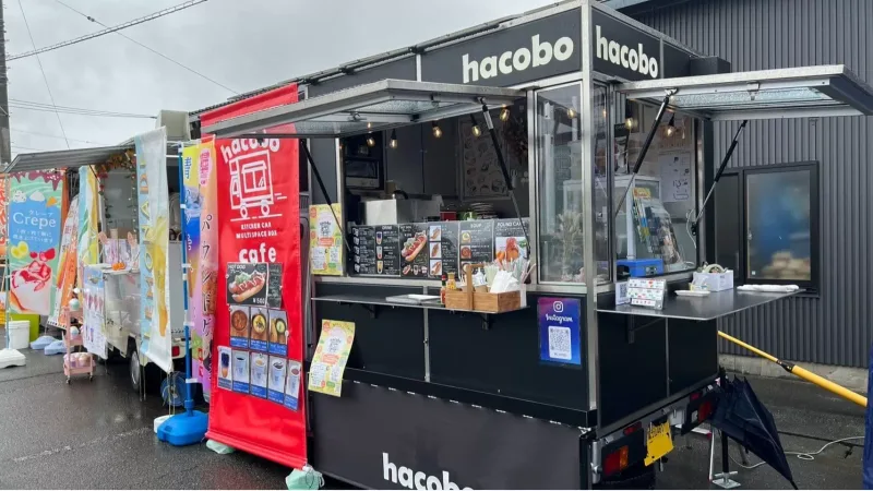 hacobo T イベント出店の様子