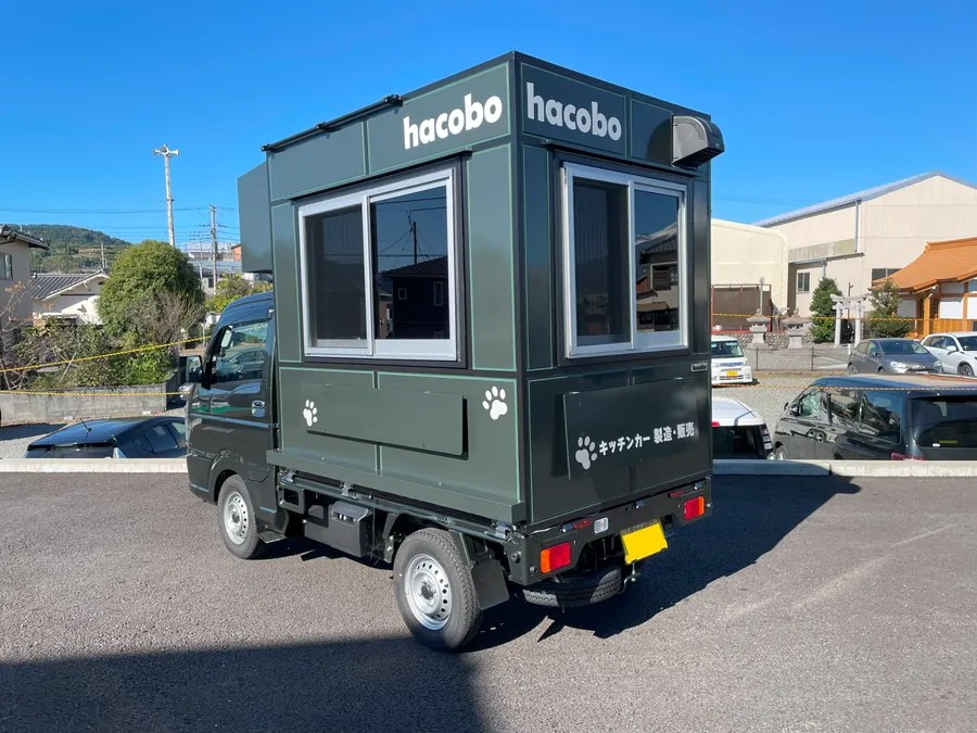 hacobo T 軽2面タイプ（塗装例：カーキ）