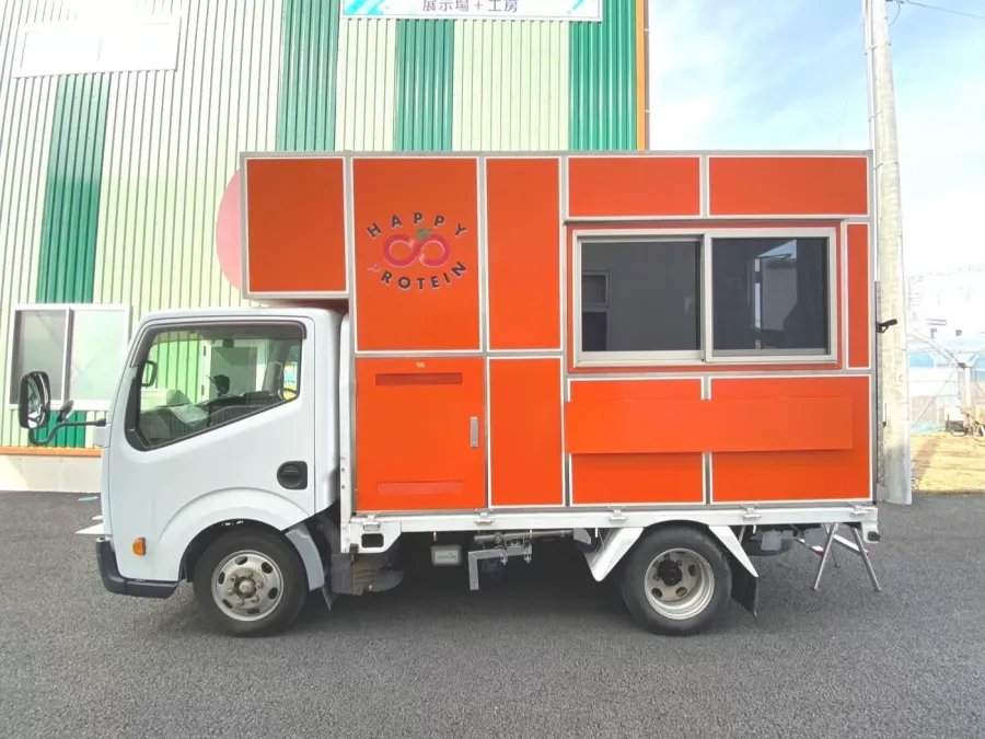 特注1.5tトラック 横向き